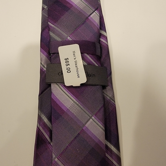 NWT CK Calvin Klien 100% silk tie - Picture 4 of 5